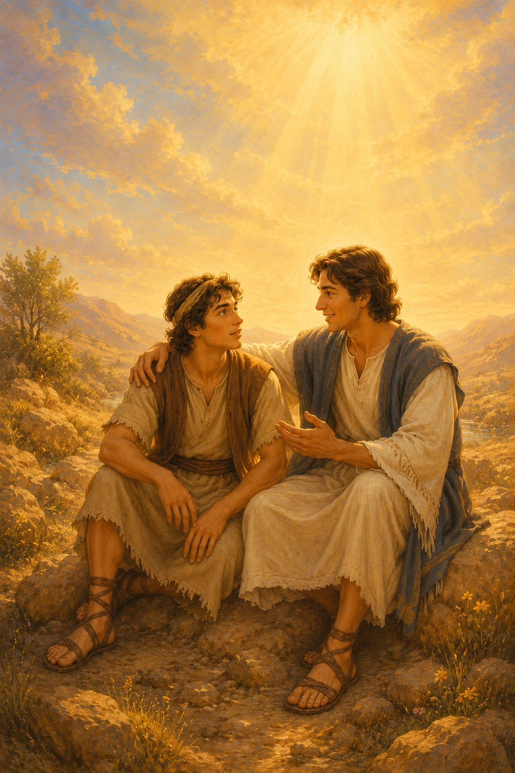Jonathan Encourages David